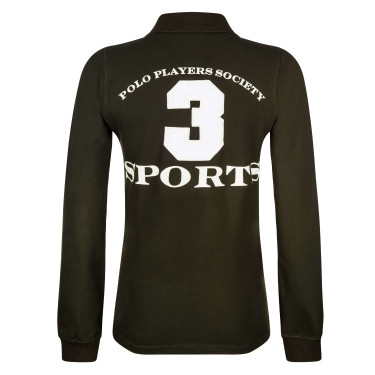 Polo Favouritas EQ de mangas compridas HV Polo Pinho Preto