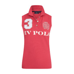 Pólo sem mangas Favouritas HV Polo Morango Vermelho Pólo sem mangas Favouritas HV Polo Morango Vermelho