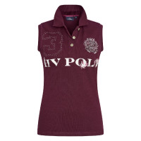 Polo sem mangas Favouritas Palms HV Polo Fruta silvestre escura Vermelho Polo sem mangas Favouritas Palms HV Polo Fruta silvestre escura Vermelho
