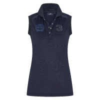 Polo sem mangas Favouritas Tech Luxury HV Polo Azul-marinho