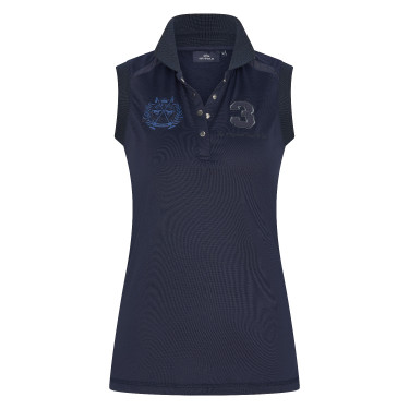 Polo sem mangas Favouritas Tech Luxury HV Polo Azul-marinho