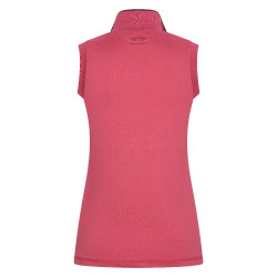 Polo sem mangas Favouritas Tech Luxury HV Polo Morango Vermelho