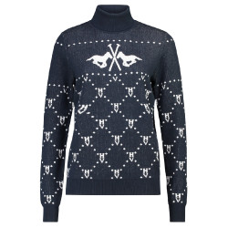 Suéter em jacquard HV Polo Cecile Suéter em jacquard HV Polo Cecile