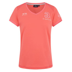 T-shirt Favouritas Tech manga curta HV Polo Coral brilhante Laranja