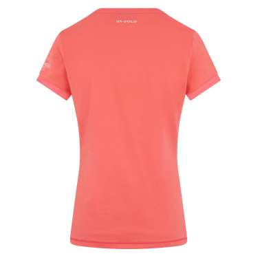 T-shirt Favouritas Tech manga curta HV Polo Coral brilhante Laranja