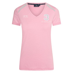 T-shirt Favouritas Tech manga curta HV Polo Rosa feliz