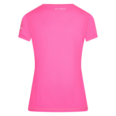 T-shirt Favouritas Tech manga curta HV Polo Neon fúcsia Rosa