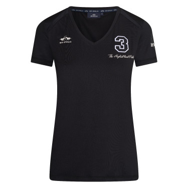 T-shirt Favouritas Tech manga curta HV Polo Preto