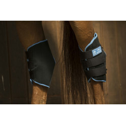 Botas de gelo para jarretes Lami-Cell Preto / azul Botas de gelo para jarretes Lami-Cell Preto / azul