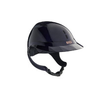 Casque d'équitation NACA Gravity XP carbone Bleu brillant carbone