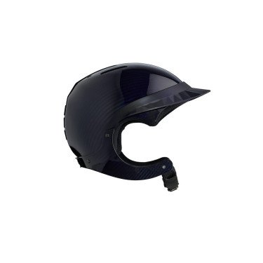 Casque d'équitation NACA Gravity XP carbone Bleu brillant carbone Casque d'équitation NACA Gravity XP carbone Bleu brillant carbone
