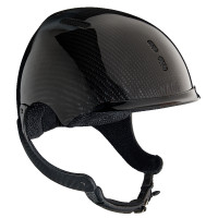 Capacete de equitação NACA Gravity XP carbono Carbono preto brilhante