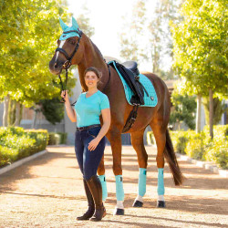 Tapete LeMieux Loire Memory para Dressage Azul
