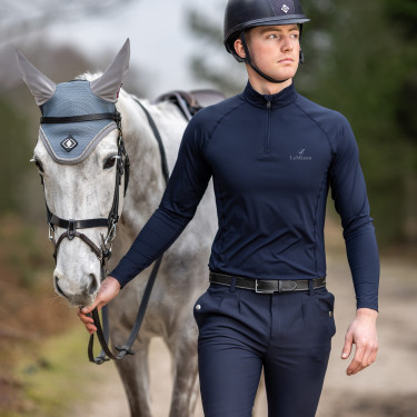 Touca anti-moscas LeMieux Ultra Mesh Cinzento