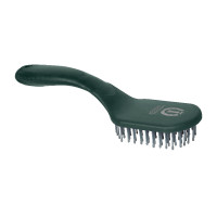 Escova para crina e cauda Imperial Riding Boomerang Verde floresta