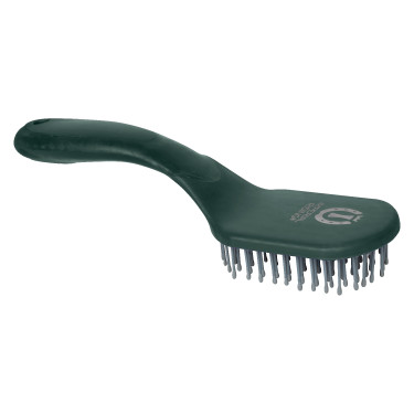 Escova para crina e cauda Imperial Riding Boomerang Verde floresta Escova para crina e cauda Imperial Riding Boomerang Verde floresta