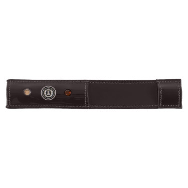 Cobre-esporas Imperial Riding Pardouz Castanho envernizado