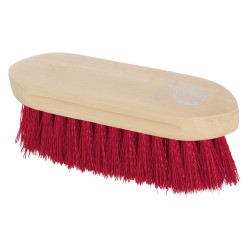 Imperial Riding Dandy escova de nylon duro com dorso de madeira envernizada Tango Vermelho Imperial Riding Dandy escova de nylon duro com dorso de madeira envernizada Tango Vermelho