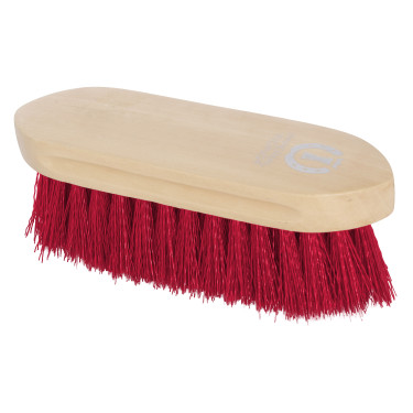 Imperial Riding Dandy escova de nylon duro com dorso de madeira envernizada Tango Vermelho Imperial Riding Dandy escova de nylon duro com dorso de madeira envernizada Tango Vermelho