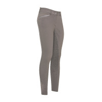 Calça de equitação Imperial Riding El Capone cintura alta FullGrip Cinza escuro Cinzento