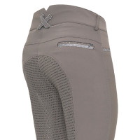 Calça de equitação Imperial Riding El Capone cintura alta FullGrip Cinza escuro Cinzento