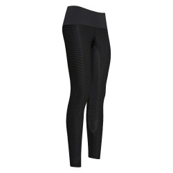 Calça de equitação Euro-Star Flying Famous FullGrip Preto