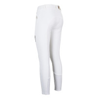 Calça de equitação Euro-Star Estelle FullGrip feminina Branco Calça de equitação Euro-Star Estelle FullGrip feminina Branco
