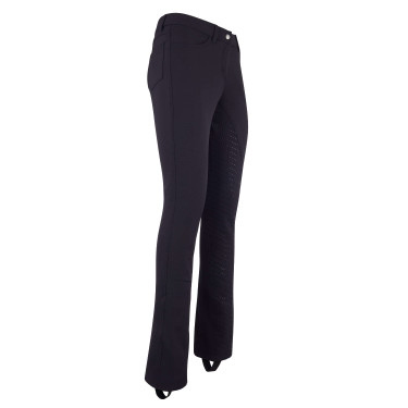 Pantalon d'equitation Easy Rider Evita Jodhpur FullGrip Bleu marine