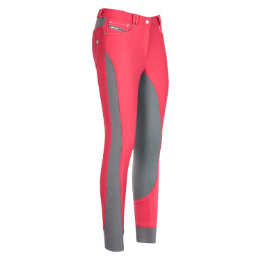 Calça de equitação Euro-Star Laureta FullGrip feminina