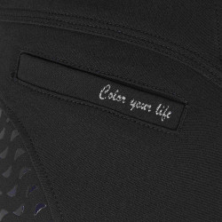 Calça de equitação Easy Rider Macy FullGrip Preto