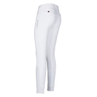 Calça de equitação Euro-Star Camilla KneeGrip feminina Branco