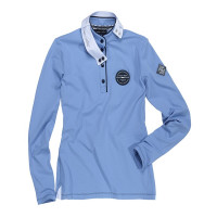 Camisa de competição Euro-Star Petra Azul aço