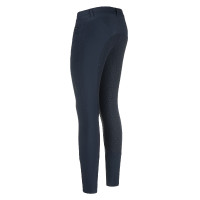 Calça de equitação Euro-Star Georgina FullGrip feminina Azul-marinho