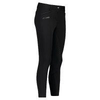 Calça de equitação Euro-Star Arion FullGrip feminina Meteorito Preto