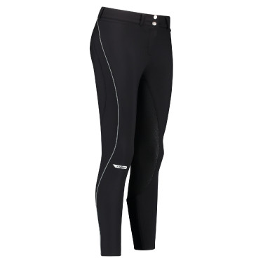 Calça de equitação Euro-Star Midnight Sun FullGrip feminina Calça de equitação Euro-Star Midnight Sun FullGrip feminina