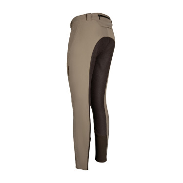 Calça de equitação Euro-Star Journey G² FullGrip feminina Tundra Bege