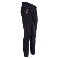 Calça de equitação Euro-Star Journey G² FullGrip feminina Azul-marinho