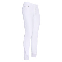 Calça de equitação Easy Rider Victor KneeGrip masculino Branco