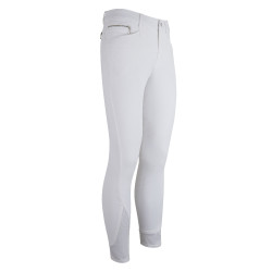 Calça de equitação Easy Rider Victor FullGrip masculina Branco Calça de equitação Easy Rider Victor FullGrip masculina Branco