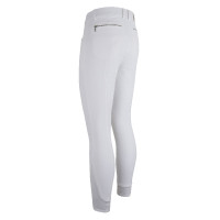 Calça de equitação Easy Rider Victor FullGrip masculina Branco