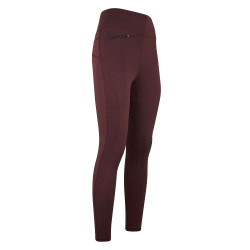 Legging de equitação Easy Rider Dietse FullGrip infantil Ameixa Violeta