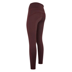 Legging de equitação Easy Rider Dietse FullGrip infantil Ameixa Violeta