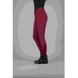 Calça de equitação Easy Rider Sera FullGrip Ameixa Violeta