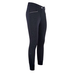 Calça de equitação Easy Rider Sera FullGrip infantil Azul-marinho Calça de equitação Easy Rider Sera FullGrip infantil Azul-marinho