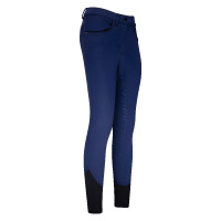 Calça de equitação Easy Rider Xantippe Fullgrip Azul Patriote