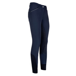 Calça de equitação Easy Rider Elodie Diamond FullGrip infantil