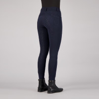 Calça de equitação Easy Rider Elodie Diamond FullGrip infantil Branco Calça de equitação Easy Rider Elodie Diamond FullGrip infantil Branco