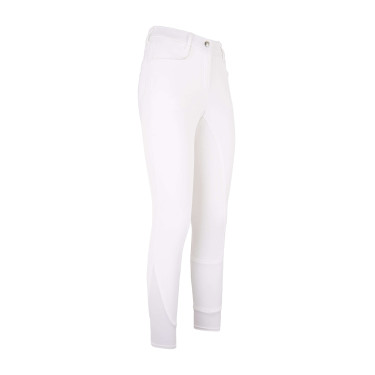 Calça de equitação Easy Rider Evita FullGrip Branco