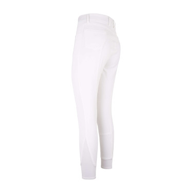 Calça de equitação Easy Rider Evita FullGrip Branco