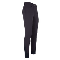 Calça de equitação Easy Rider Evita FullGrip infantil Azul-marinho